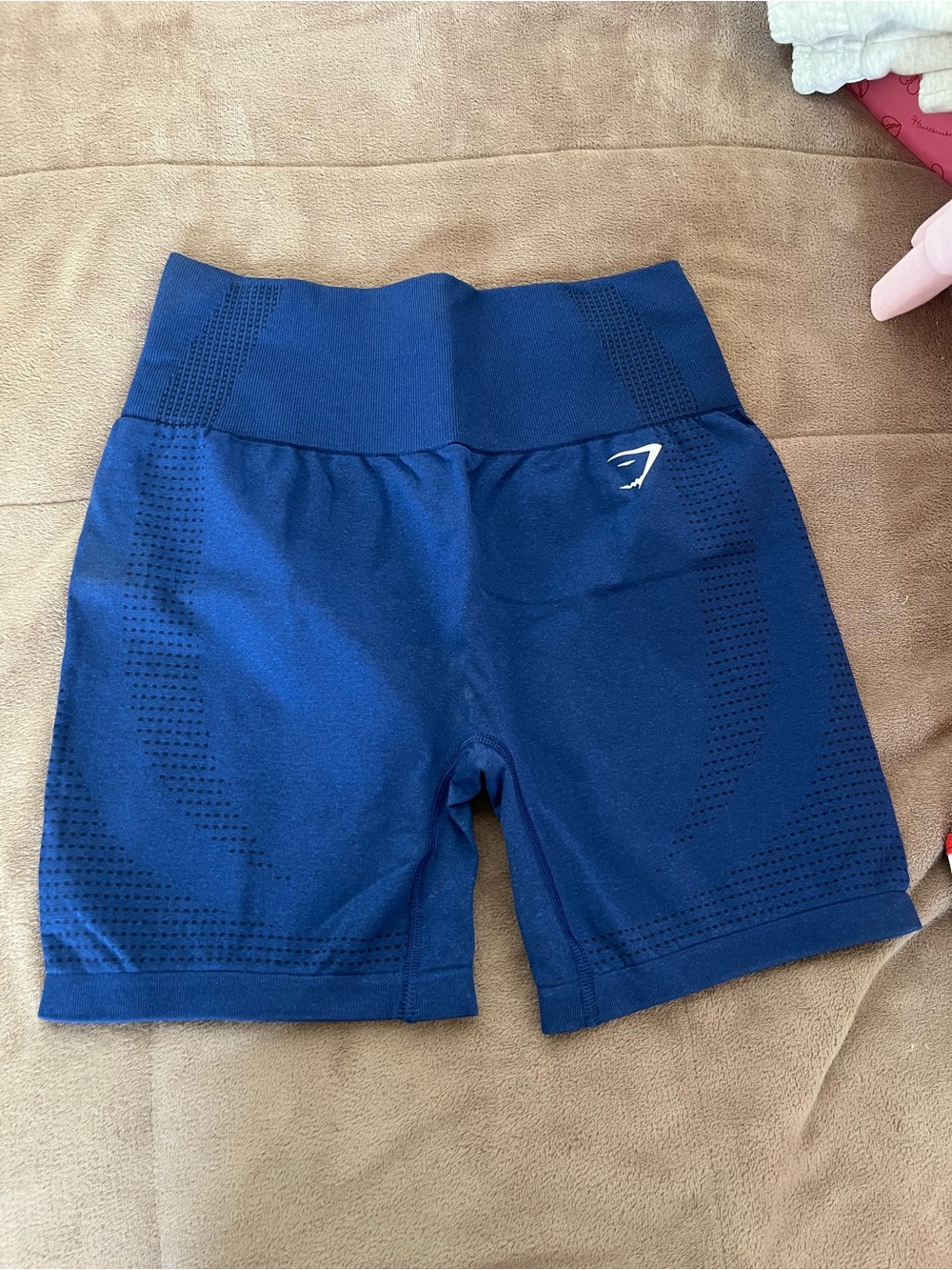 Gymshark Navy vital seamless shorts